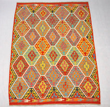 Lade das Bild in den Galerie-Viewer, Kilim Kaudani Lana Hand Made In Afganistan 246x186 CM (Galleriafarah1970)
