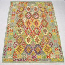 Lade das Bild in den Galerie-Viewer, Kilim Kaudani Lana Hand Made In Afganistan 245x174 CM (Galleriafarah1970)
