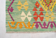 Carica l&#39;immagine nel visualizzatore di Gallery, Kilim Kaudani Lana Hand Made In Afganistan 245x174 CM (Galleriafarah1970)
