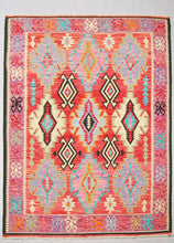 Lade das Bild in den Galerie-Viewer, Kilim Kaudani Lana Hand Made In Afganistan 247x178 CM (Galleriafarah1970)
