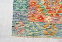 Carica l'immagine nel visualizzatore di Gallery, Kilim Kaudani Lana Hand Made In Afganistan 201x151 CM (Galleriafarah1970)
