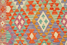 Carica l'immagine nel visualizzatore di Gallery, Kilim Kaudani Lana Hand Made In Afganistan 201x151 CM (Galleriafarah1970)
