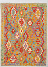 Load image into Gallery viewer, Kilim Kaudani Lana Hand Made In Afganistan 201x153 CM (Galleriafarah1970)

