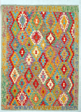 Load image into Gallery viewer, Kilim Kaudani Lana Hand Made In Afganistan 201x153 CM (Galleriafarah1970)

