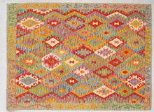 Load image into Gallery viewer, Kilim Kaudani Lana Hand Made In Afganistan 201x153 CM (Galleriafarah1970)
