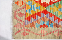 Load image into Gallery viewer, Kilim Kaudani Lana Hand Made In Afganistan 201x153 CM (Galleriafarah1970)
