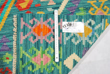 Carica l'immagine nel visualizzatore di Gallery, Kilim Kaudani Lana Hand Made In Afganistan 214x160 CM (Galleriafarah1970)
