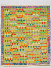 Load image into Gallery viewer, Kilim Kaudani Lana Hand Made In Afganistan 199x151 CM (Galleriafarah1970)
