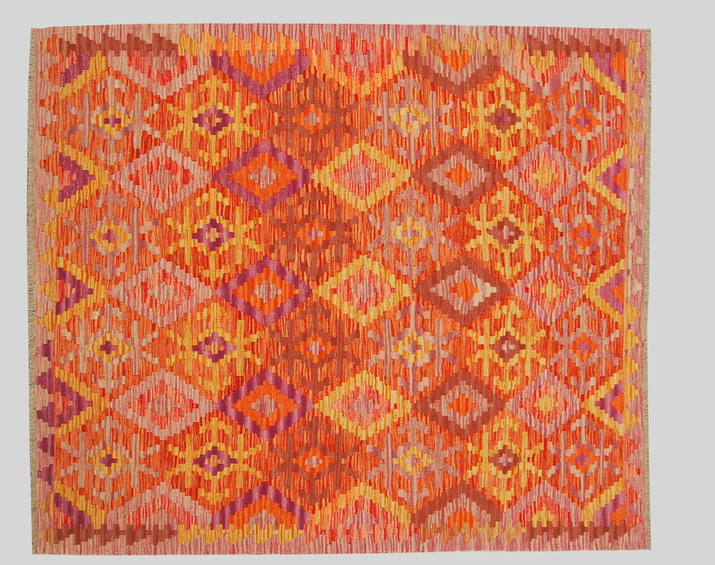 Kilim Kaudani Lana Hand Made In Afganistan 188x150 CM (Galleriafarah1970)