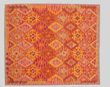 Carica l'immagine nel visualizzatore di Gallery, Kilim Kaudani Lana Hand Made In Afganistan 188x150 CM (Galleriafarah1970)

