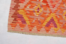 Carica l'immagine nel visualizzatore di Gallery, Kilim Kaudani Lana Hand Made In Afganistan 188x150 CM (Galleriafarah1970)
