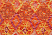 Carica l'immagine nel visualizzatore di Gallery, Kilim Kaudani Lana Hand Made In Afganistan 188x150 CM (Galleriafarah1970)
