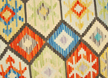 Carica l&#39;immagine nel visualizzatore di Gallery, Kilim Kaudani Lana Hand Made In Afganistan 200x157 CM (Galleriafarah1970)
