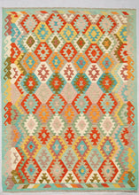 Lade das Bild in den Galerie-Viewer, Kilim Kaudani Lana Hand Made In Afganistan 243x175 CM (Galleriafarah1970)
