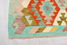 Carica l'immagine nel visualizzatore di Gallery, Kilim Kaudani Lana Hand Made In Afganistan 243x175 CM (Galleriafarah1970)
