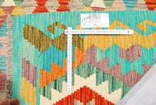 Carica l'immagine nel visualizzatore di Gallery, Kilim Kaudani Lana Hand Made In Afganistan 243x175 CM (Galleriafarah1970)
