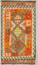 Carica l'immagine nel visualizzatore di Gallery, Kilim Kaudani Lana Hand Made In Afganistan 140x82 CM (Galleriafarah1970)
