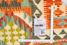 Carica l'immagine nel visualizzatore di Gallery, Kilim Kaudani Lana Hand Made In Afganistan 140x82 CM (Galleriafarah1970)
