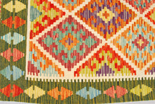 Carica l&#39;immagine nel visualizzatore di Gallery, Kilim Kaudani Lana Hand Made In Afganistan 125x86 CM (Galleriafarah1970)
