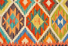 Carica l'immagine nel visualizzatore di Gallery, Kilim Kaudani Lana Hand Made In Afganistan 125x82 CM (Galleriafarah1970)
