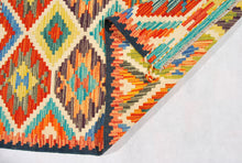 Carica l'immagine nel visualizzatore di Gallery, Kilim Kaudani Lana Hand Made In Afganistan 125x82 CM (Galleriafarah1970)
