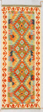 Load image into Gallery viewer, Kilim Kaudani Lana Hand Made In Afganistan 164x64 CM (Galleriafarah1970)
