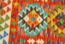 Carica l'immagine nel visualizzatore di Gallery, Kilim Kaudani Lana Hand Made In Afganistan 150x65 CM (Galleriafarah1970)
