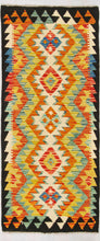 Carica l'immagine nel visualizzatore di Gallery, Kilim Kaudani Lana Hand Made In Afganistan 156x69 CM (Galleriafarah1970)
