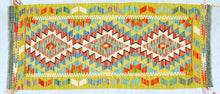 Load image into Gallery viewer, Kilim Kaudani Lana Hand Made In Afganistan 147x62 CM (Galleriafarah1970)

