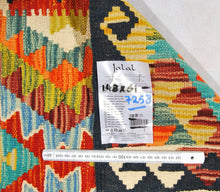 Carica l'immagine nel visualizzatore di Gallery, Kilim Kaudani Lana Hand Made In Afganistan 148x61 CM (Galleriafarah1970)
