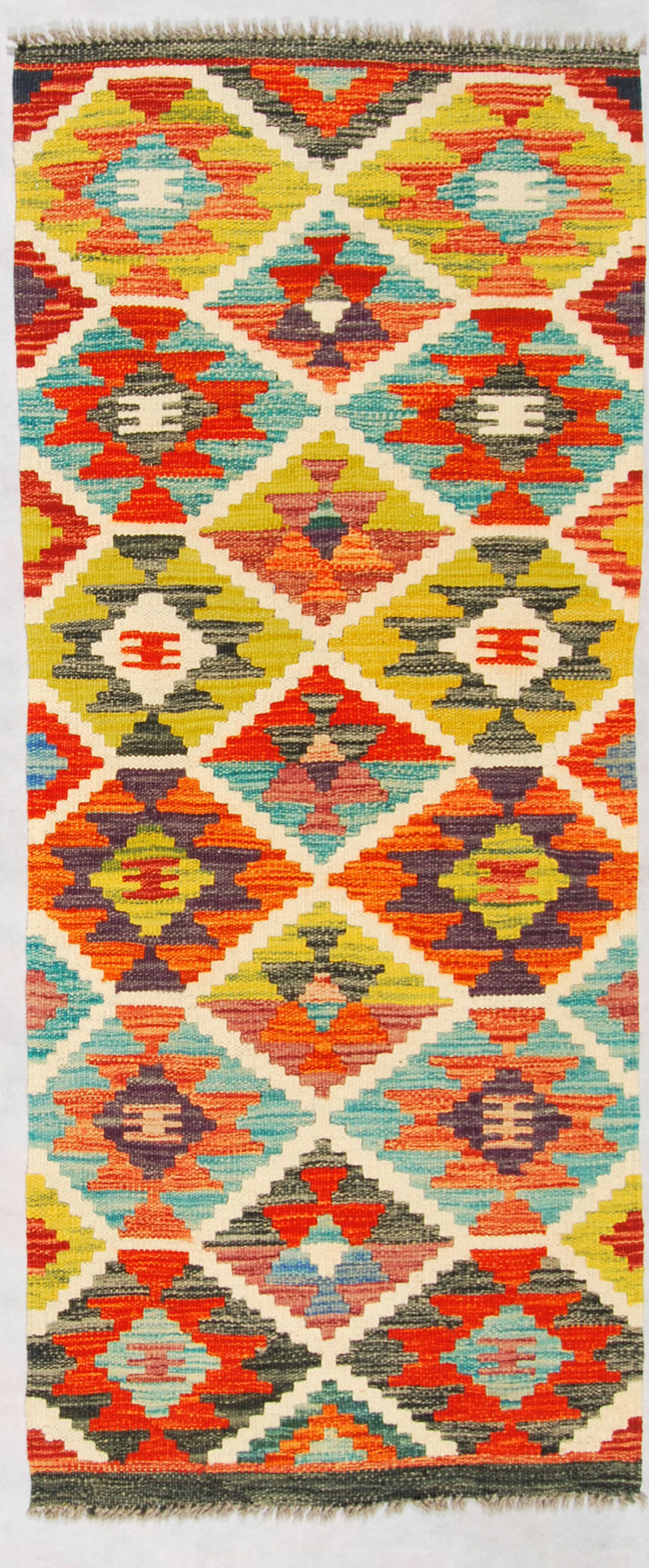 Kilim Kaudani Lana Hand Made In Afganistan 150x65 CM (Galleriafarah1970)