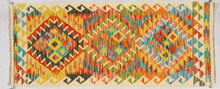 Load image into Gallery viewer, Original Hand Made Rustic Kilim / Afganistan Origin 147x63 CM (Galleriafarah1970) 
