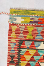 Carica l'immagine nel visualizzatore di Gallery, Original Hand Made Rustic Kilim / Afganistan Origin 141x62 CM (Galleriafarah1970) 
