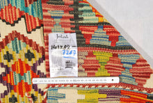 Carica l'immagine nel visualizzatore di Gallery, Original Hand Made Rustic Kilim / Afganistan Origin 141x62 CM (Galleriafarah1970) 
