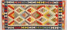 Carica l'immagine nel visualizzatore di Gallery, Original Hand Made Rustic Kilim / Afganistan Origin 147x64 CM (Galleriafarah1970) 
