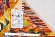 Load image into Gallery viewer, Kilim Kaudani Lana Hand Made In Afganistan 147x64 CM (Galleriafarah1970)
