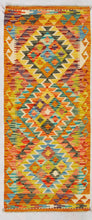 Load image into Gallery viewer, Kilim Kaudani Lana Hand Made In Afganistan 147x64 CM (Galleriafarah1970)
