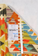 Carica l'immagine nel visualizzatore di Gallery, Kilim Kaudani Lana Hand Made In Afganistan 154x64 CM (Galleriafarah1970)
