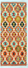 Load image into Gallery viewer, Kilim Kaudani Lana Hand Made In Afganistan 147x60 CM (Galleriafarah1970)
