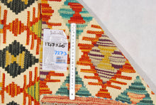Carica l'immagine nel visualizzatore di Gallery, Kilim Kaudani Lana Hand Made In Afganistan 147x60 CM (Galleriafarah1970)
