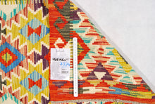 Carica l'immagine nel visualizzatore di Gallery, Kilim Kaudani Lana Hand Made In Afganistan 155x60 CM (Galleriafarah1970)
