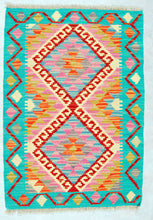Load image into Gallery viewer, Kilim Kaudani Lana Hand Made In Afganistan 90x60 CM (Galleriafarah1970)
