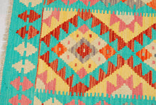 Load image into Gallery viewer, Kilim Kaudani Lana Hand Made In Afganistan 90X60 CM (Galleriafarah1970)
