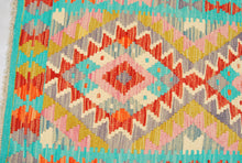 Lade das Bild in den Galerie-Viewer, Original Hand Made Rustic Kilim / Afganistan Origin 100x60 CM (Galleriafarah1970) 
