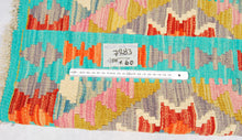 Lade das Bild in den Galerie-Viewer, Original Hand Made Rustic Kilim / Afganistan Origin 100x60 CM (Galleriafarah1970) 
