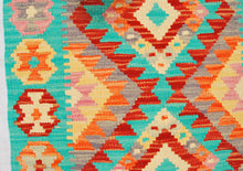 Lade das Bild in den Galerie-Viewer, Original Hand Made Rustic Kilim / Afganistan Origin 87x60 CM (Galleriafarah1970) 
