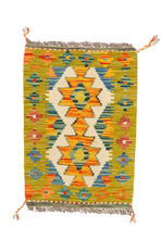 Carica l'immagine nel visualizzatore di Gallery, Original Hand Made Rustic Kilim / Afganistan Origin 61x43 CM (Galleriafarah1970) 
