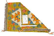 Lade das Bild in den Galerie-Viewer, Original Hand Made Rustic Kilim / Afganistan Origin 61x43 CM (Galleriafarah1970) 
