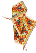 Lade das Bild in den Galerie-Viewer, Original Hand Made Rustic Kilim / Afganistan Origin 56x42 CM (Galleriafarah1970) 
