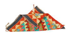 Lade das Bild in den Galerie-Viewer, Original Hand Made Rustic Kilim / Afganistan Origin 51x48 CM (Galleriafarah1970) 
